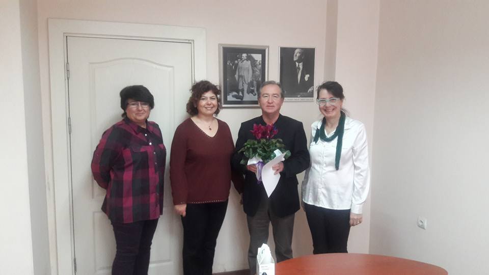 Prof. Dr. Ata ERDENER’e Teşekkür Ziyareti