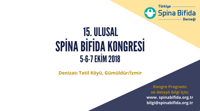 15. ULUSAL SPİNA BİFİDA KONGRESİ’NE DAVET