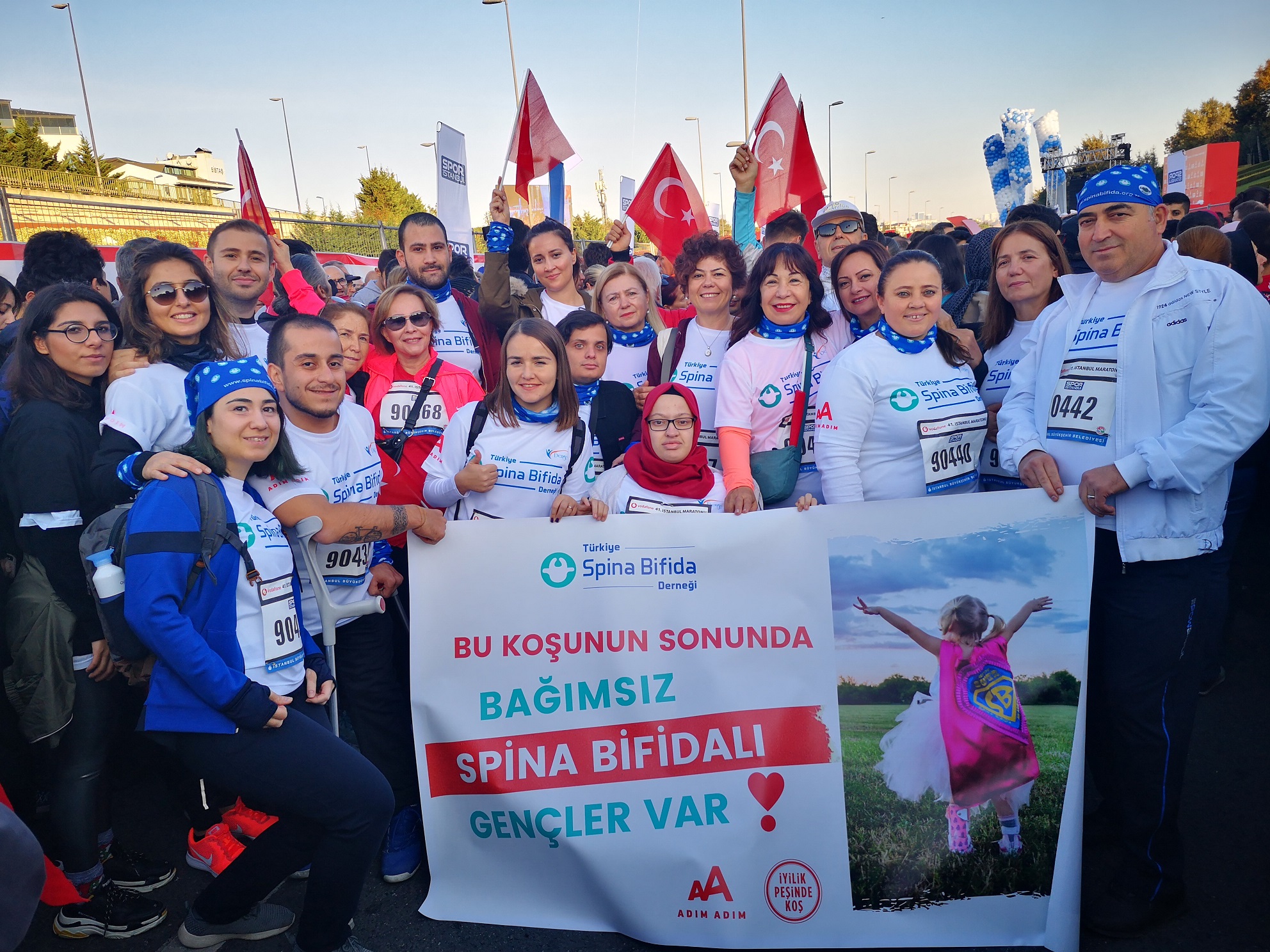 41. İstanbul Maratonu’na Katıldık